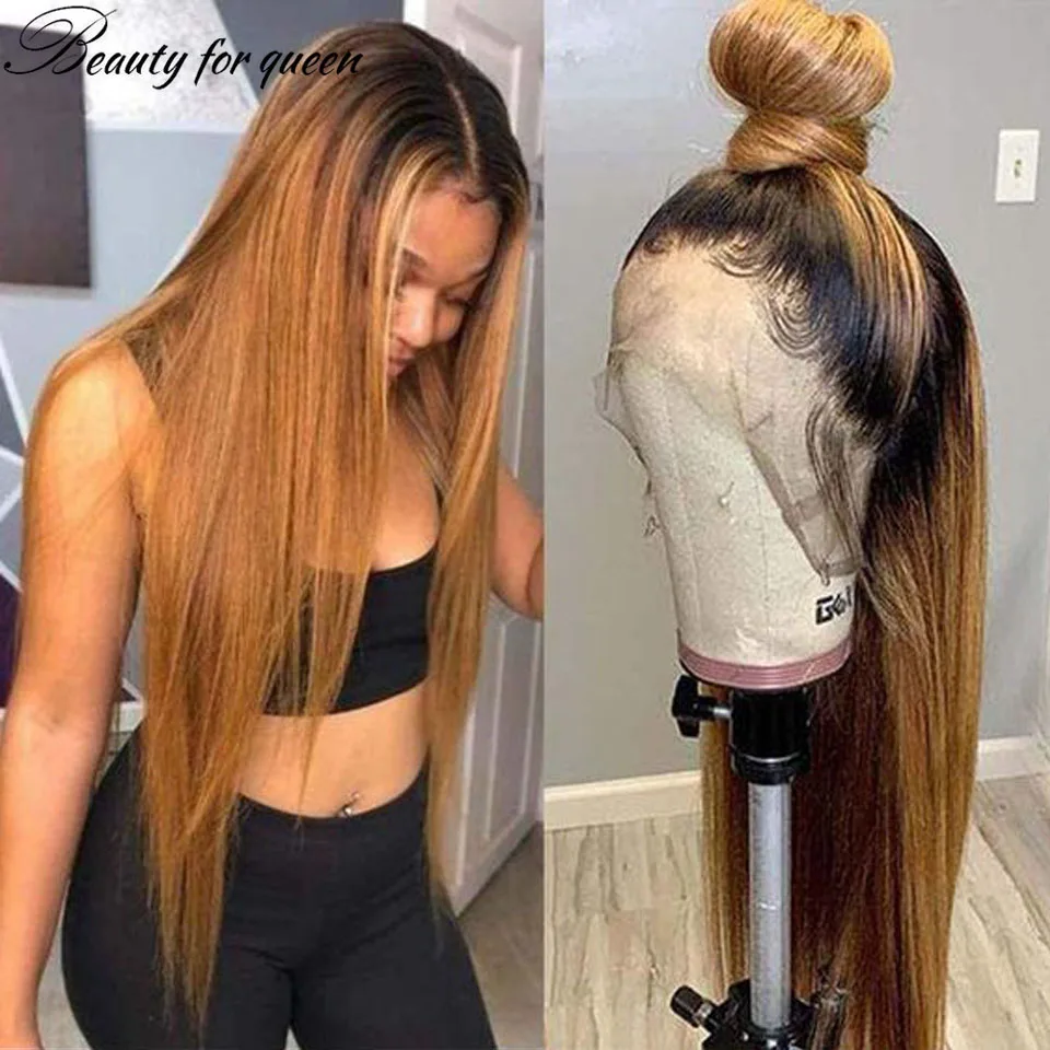 

Парики из человеческих волос на сетке спереди, HD, прозрачные, на сетке спереди, парики, коричневые, прямые, 150%, предварительно выщипанные, Remy, ...