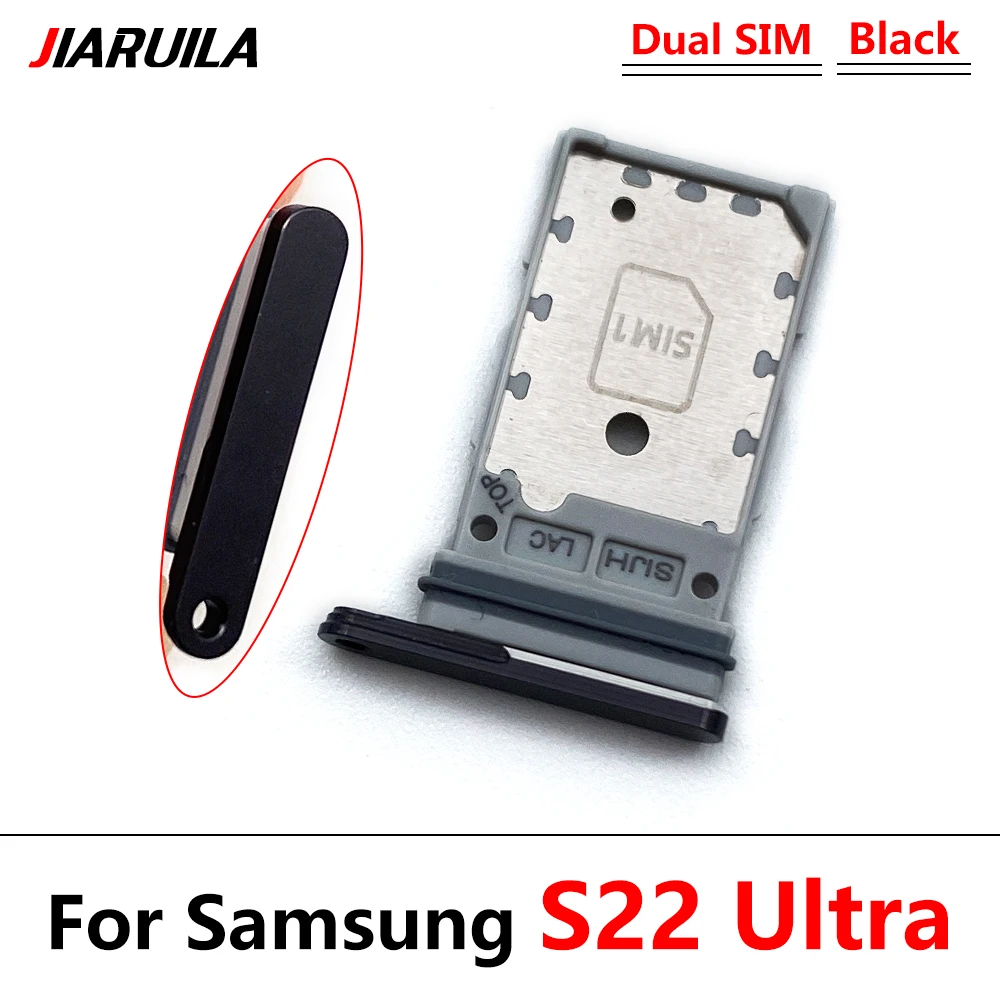 Держатель для двух Sim-карт Samsung S22 Plus/S22 лоток SIM-карт ультра держатель гнезда