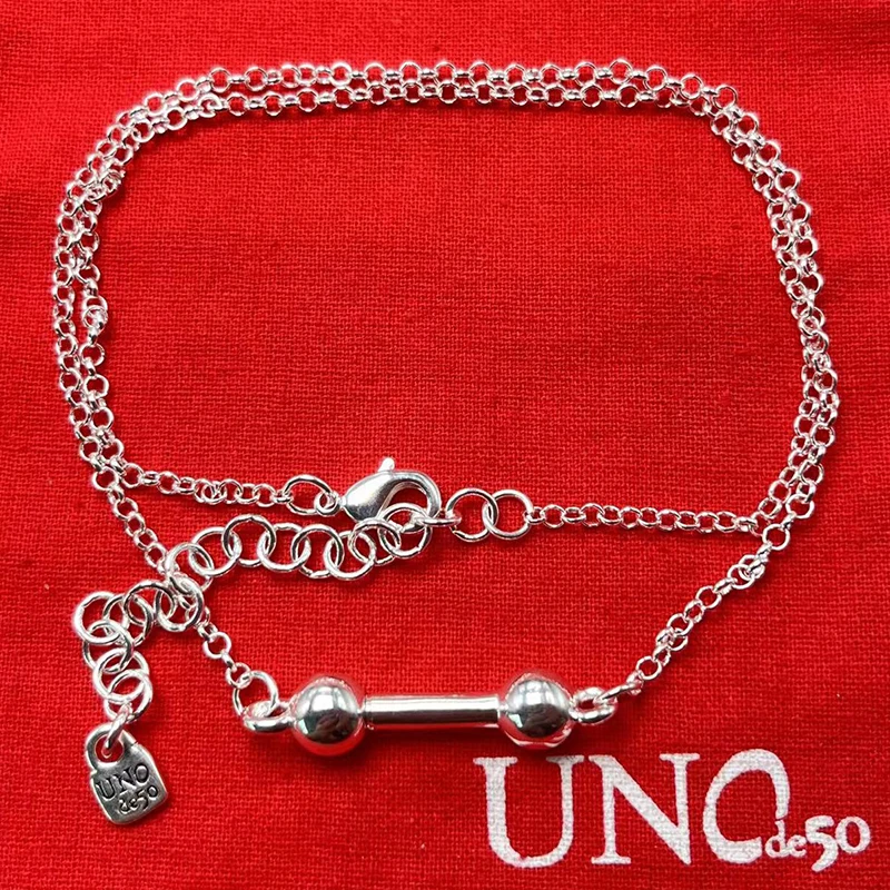 

2023 UNOde50 New Spanish Bestselling Creative Fashion Simple Exquisite DIY Necklace Women's Romantic Jewelry Gift Bag