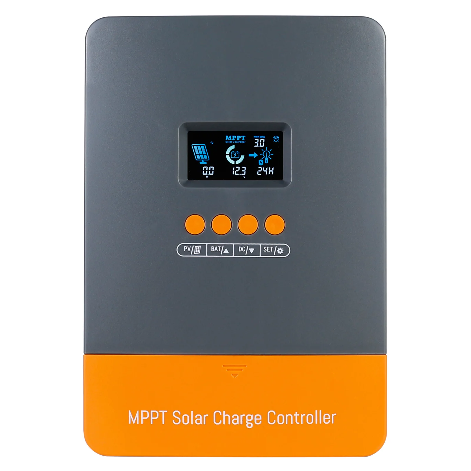 

MPPT 60A Solar Charger Controller Blacklight LCD Screen Regulator Max PV Input 160VDC Support 12V 24V 36V 48V