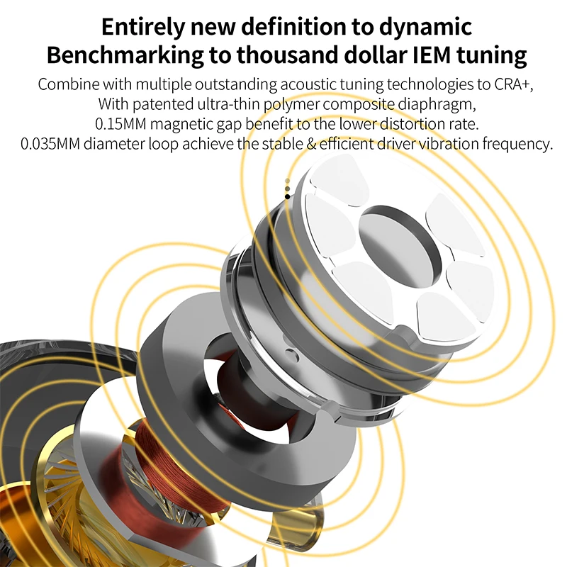 Наушники-вкладыши CCA CRA + подвесные черные