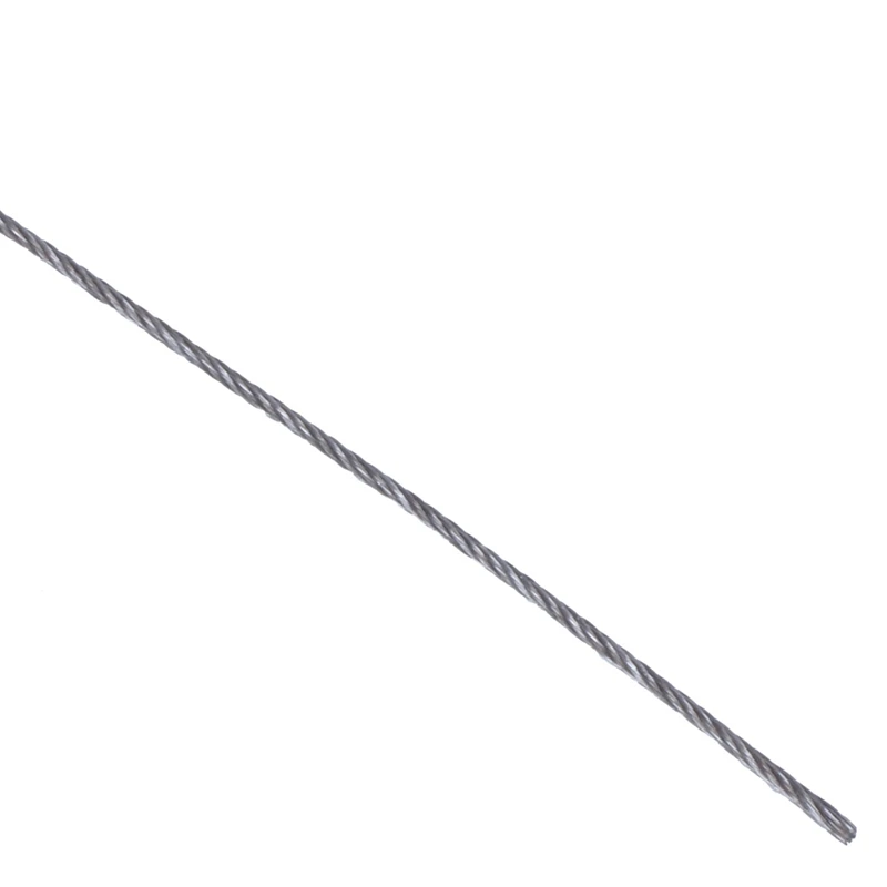 

4X STAINLESS Steel Wire Rope Cable Rigging Extra, Length:15M Diameter:1.0Mm