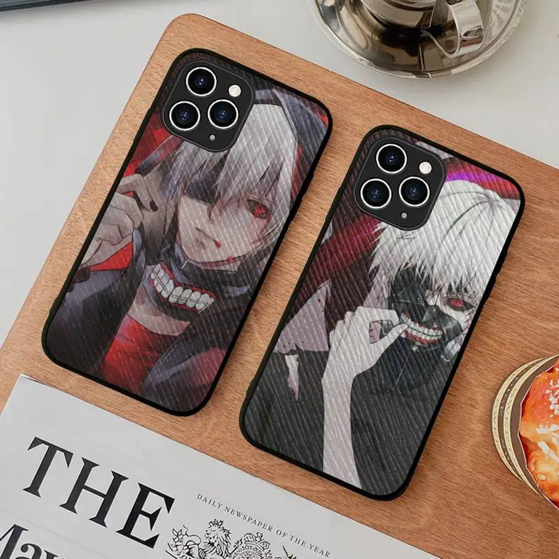 

Tokyo Ghouls Horror Phone Case Hard Leather Case for iPhone 11 12 13 Mini Pro Max 8 7 Plus SE 2020 X XR XS Coque
