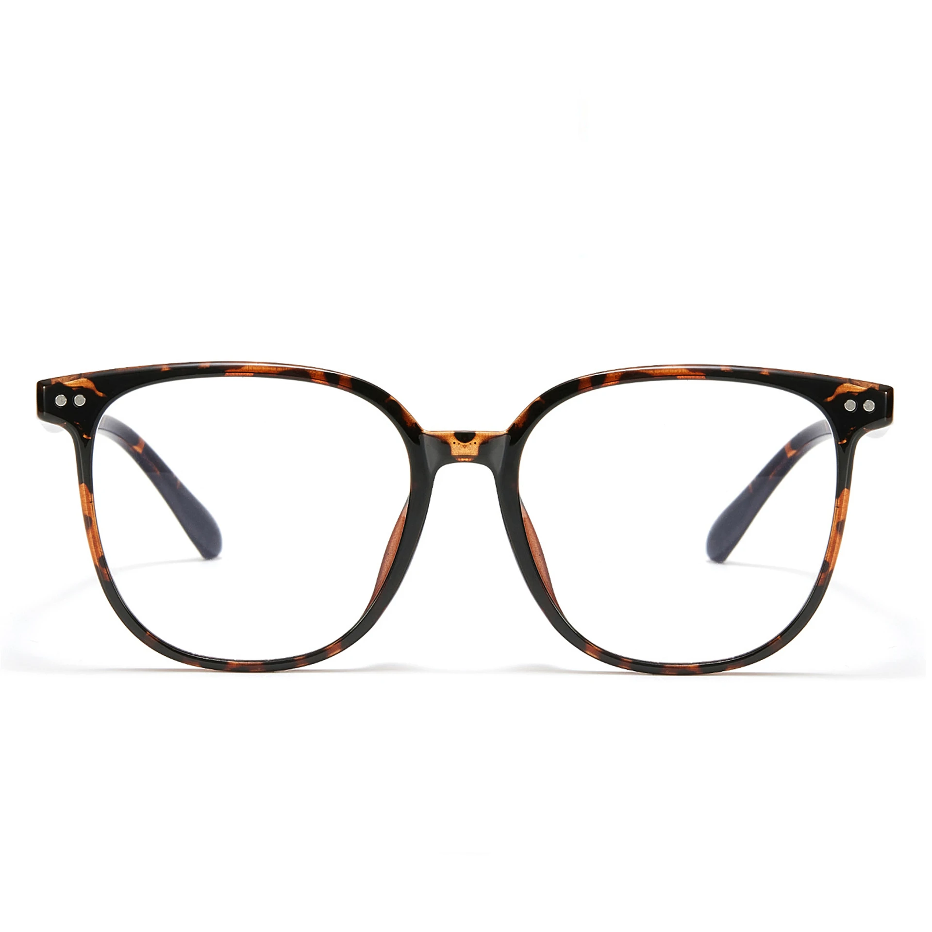 Модные очки по рецепту черепаховая оправа для нейтрального анти-синего света HD