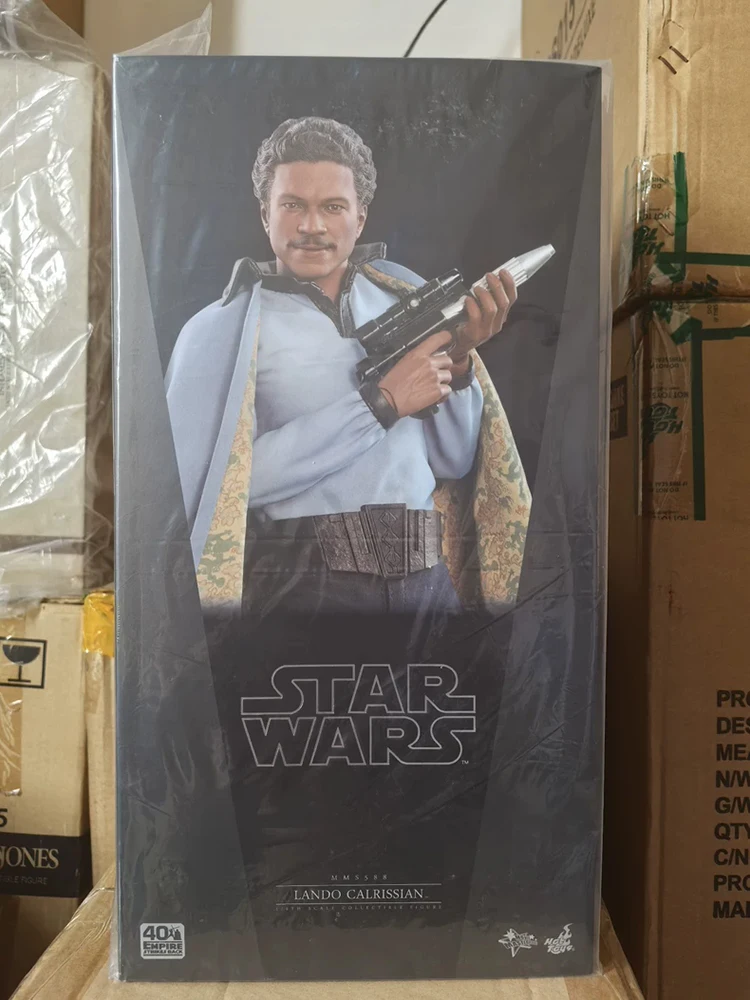 HOTTOYS HT MMS588 16 Фигурка Ландо Калриссина в синем длинном халате, Star Wars: Война Звездных войн: Восстание Звездных войн, юбилейная коллекционная фигурка 12 дюймов (art.: 3920da8d23e45) - 3920da8d23e45