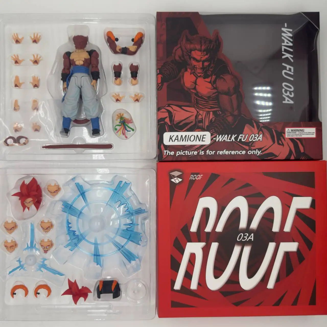 Фото В наличии: Коллекционная фигурка Tonsen/KAMIONE Studio Dragon Ball Fusion Warrior SSJ4 Gogeta, масштаб 1/12, подвижная модель №2