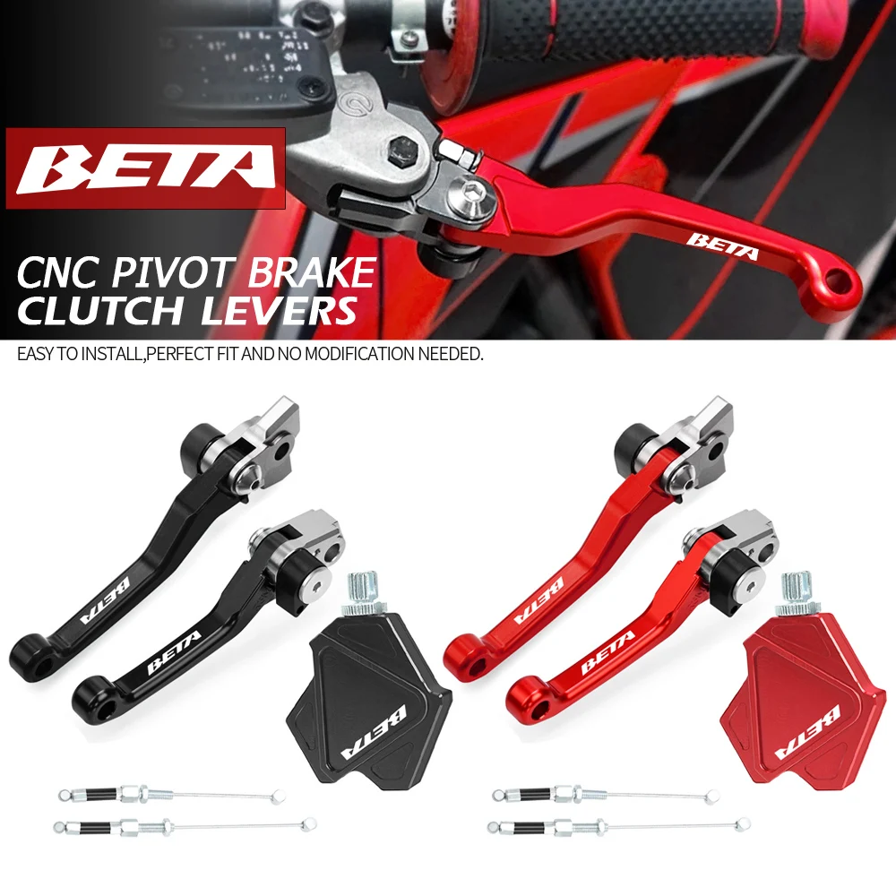 

FOR BETA RR 250 300 350 390 400 430 450 480 498 2T 4T 2013 2014 2015-2020 2021 2022 Brake Clutch Lever Pivot Lever Dirt Bike Set