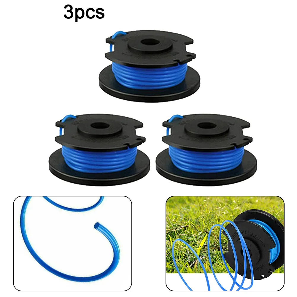 

3pcs Lawn Mower Replacement Line Spools For Ryobi RAC125 Spools For RLT1830H13 RLT1825LI OLT1831S Garden Tool Accessories