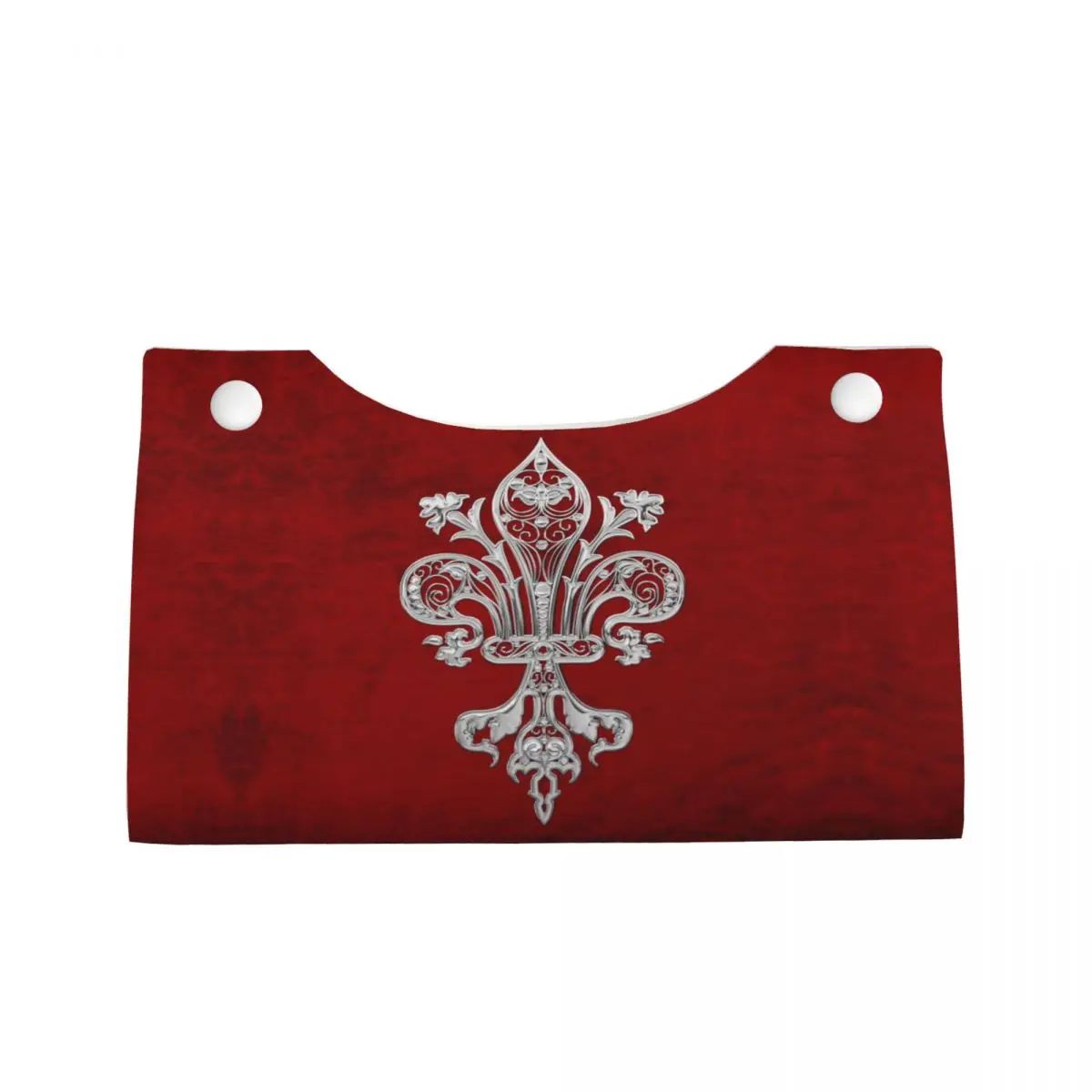 Индивидуальная Серебряная филигранная коробка для бумажных салфеток