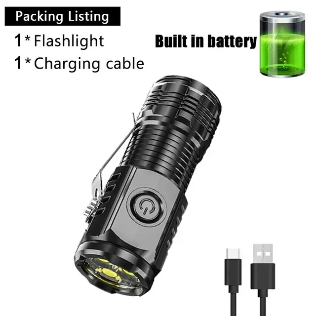 

Портативный LED фонарик E－SMARTER