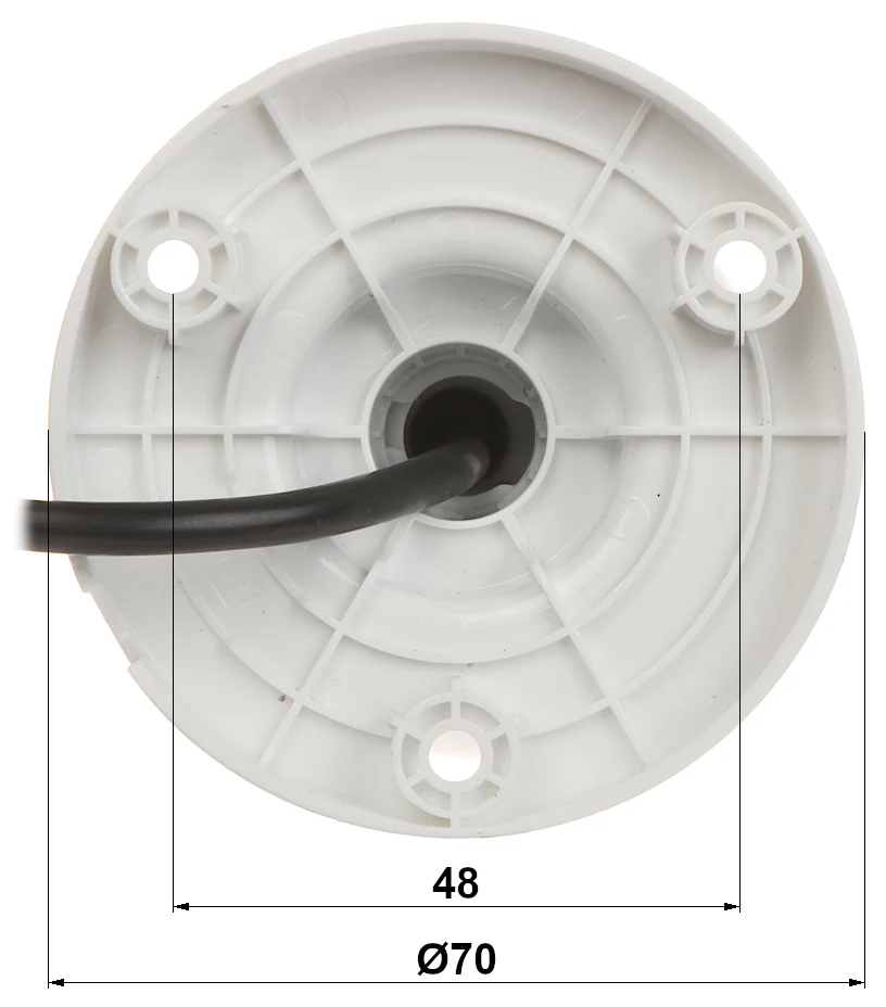 DAHUA HAC-HFW1209C-A-LED 2MP полноцветная HDCVI AHD HD-CVI CVBS камера с микрофоном |