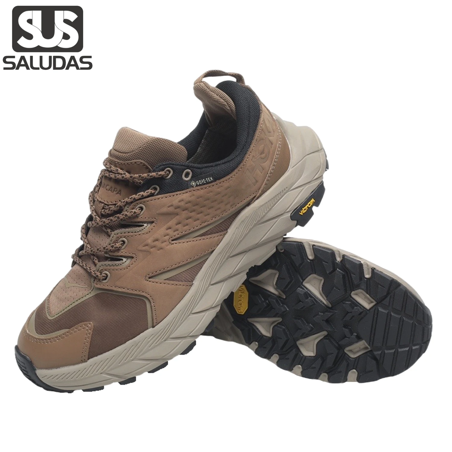 

Мужские спортивные ботинки HOKA anacкак Low GTX, дышащие Нескользящие кроссовки для отдыха на открытом воздухе, Походов, Кемпинга