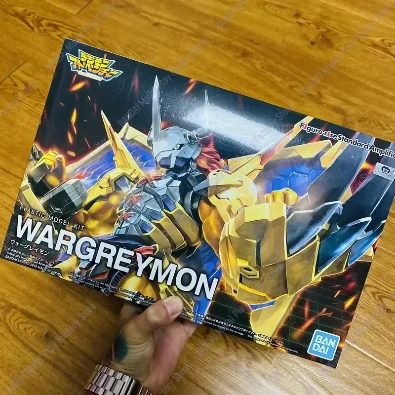 Фото Сборная модель Bandai Digital Monster Wargreymon, 20 см, фигурка, коллекционная игрушка, подарок. №3