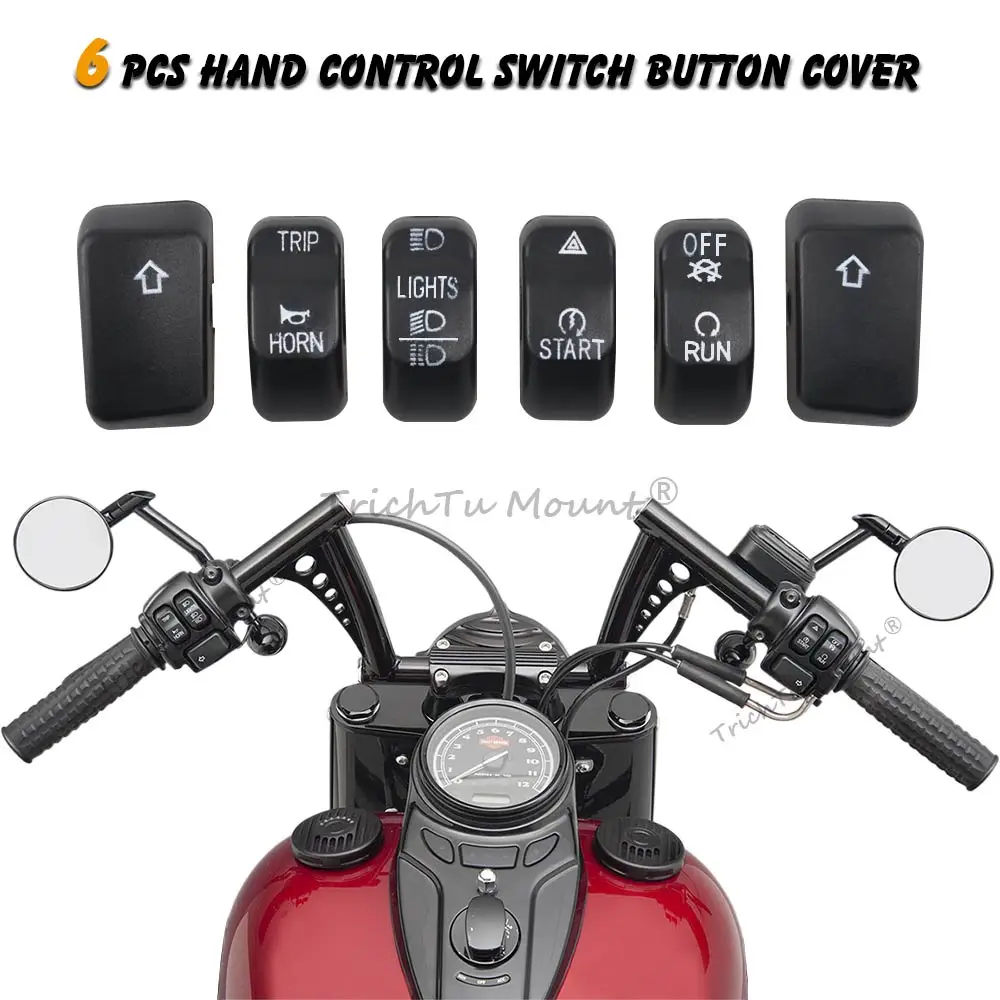 Комплект корпуса переключателя управления рулем мотоцикла колпачки