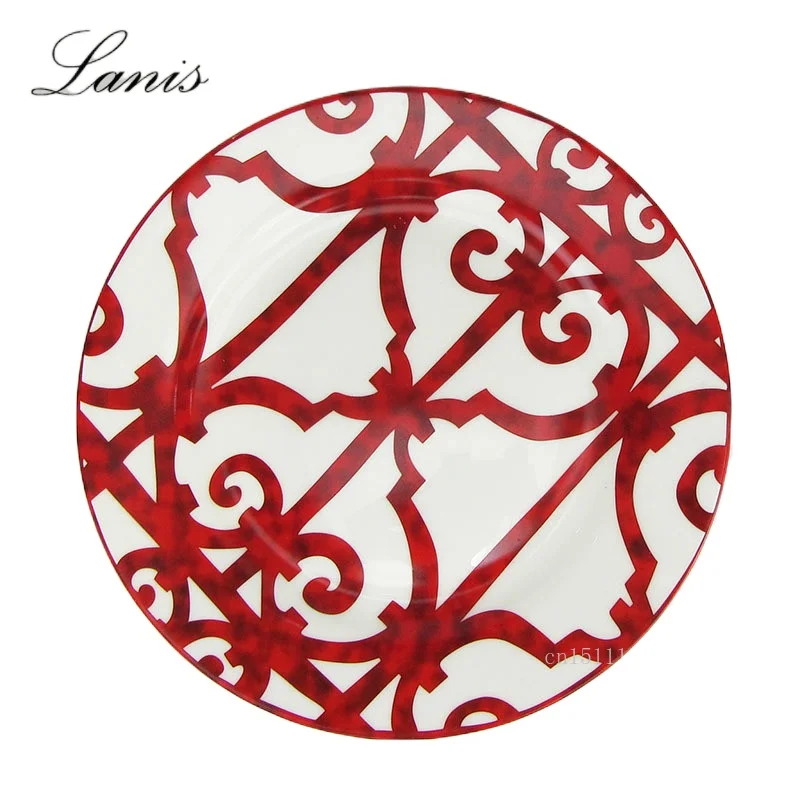 Китайская керамическая тарелка для ресторана