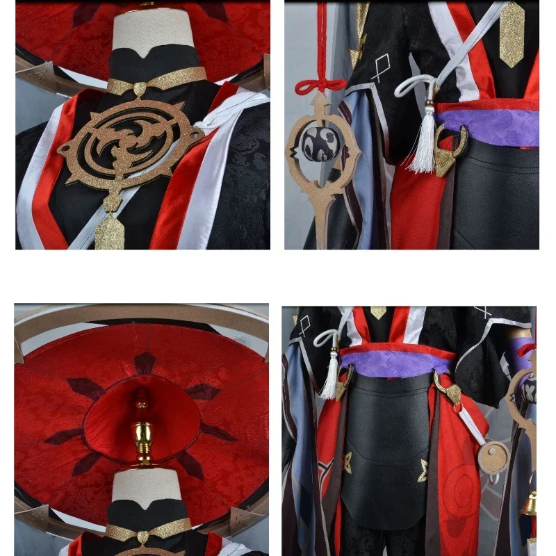 Scaramouche Косплей Genshin Impact Костюм Странник Парик Набор обуви Аниме Хэллоуин