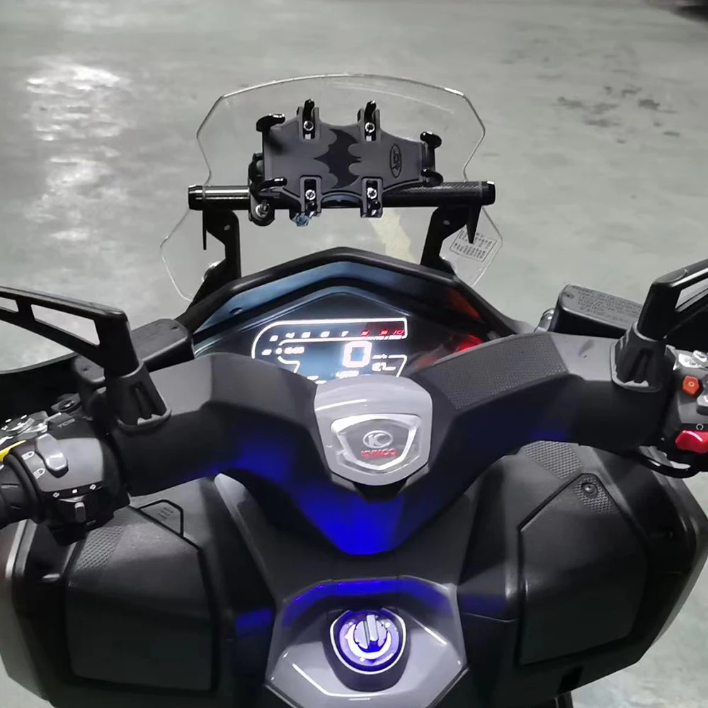 Фото Новый кронштейн для мотоцикла KYMCO DTX125, UBS, кронштейн для мобильного телефона, кронштейн из углеродного волокна для Kymco 125DTX DTX 125 №4