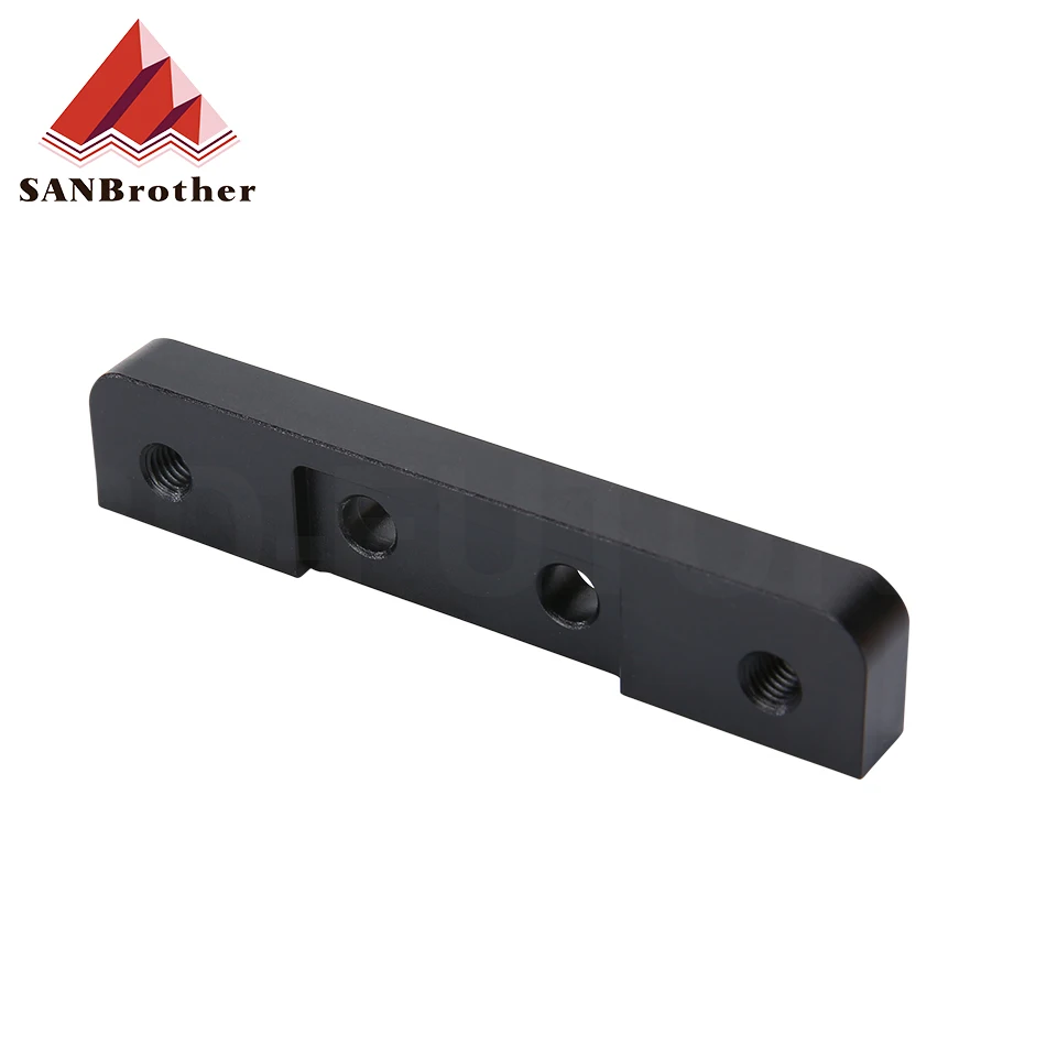 Прочные черные металлические алюминиевые подставки C-Beam для линейных рельсовых