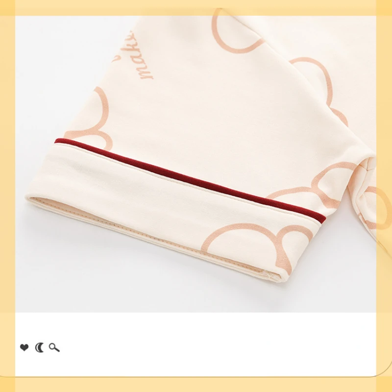 Summer Pajamas Thin Cotton Cool Short-sleeved with Round Neck Three Pieces Women's Homewear Suit Simple and Casual Sleepwear