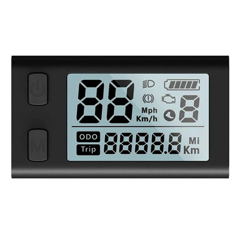 

1 Piece 24V-48V Electric Bike 510S LCD Display Plastic For BAFANG BBS01 BBS02 BBSHD Mid Drive Motor Bicycle Ebike Computer UART