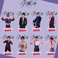kpop new boys group stray kids new circus acrylic action figure stand model stand accessories desktop decorations gifts lee know