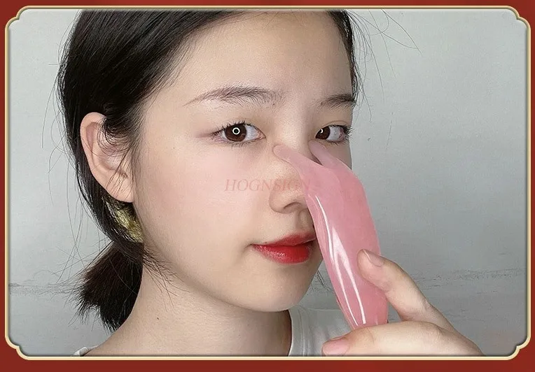 Resin beeswax beauty nose shaving facial beauty pulling tendon stick eye beauty stick nose bridge massager two-corner nose