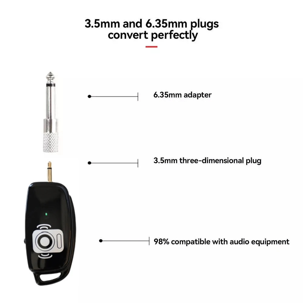 Беспроводной микрофон UHF 2 4G 360-градусный