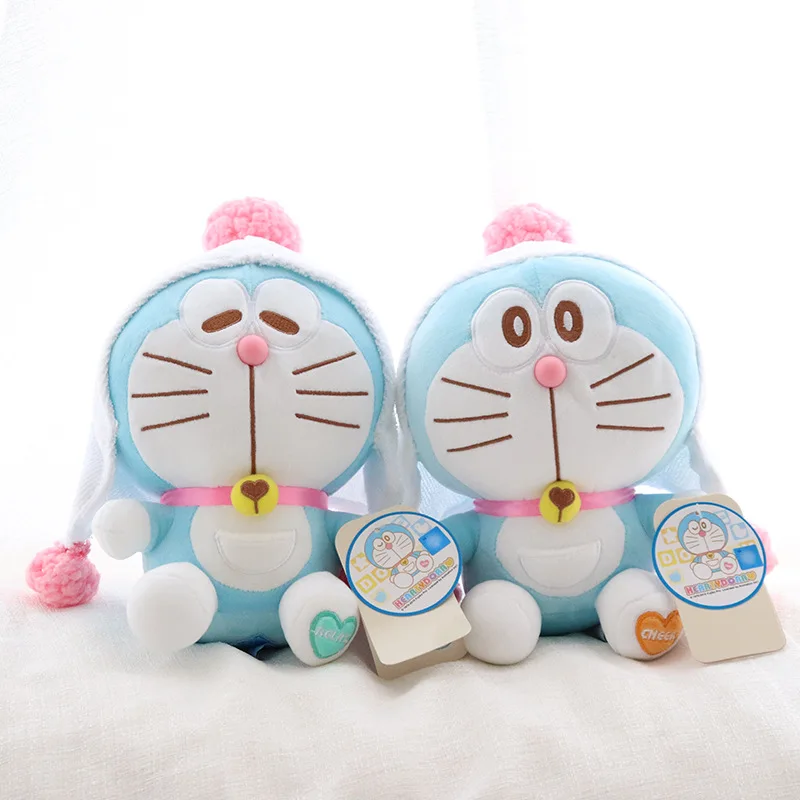 

Kawaii Аниме Doraemon плюшевая игрушка Jingle кукла кошка Мягкая мультяшная кошка робот плюшевая кукла подушка животное детские подарки на выпускной игрушки