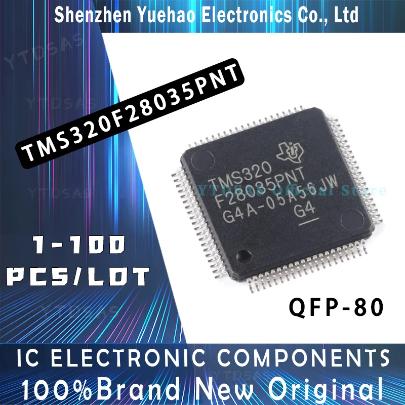 

TMS320F28035PNT TMS320F28035 TMS320 TMS320 IC MCU FLQFP-80 Chipset
