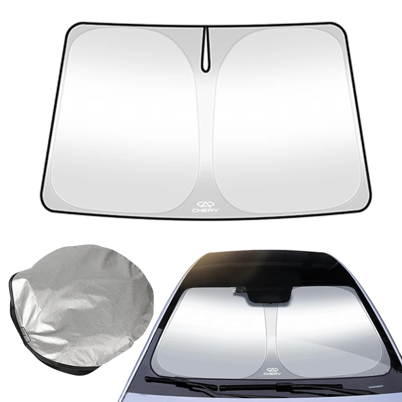 

Car Window Sun Shade Protector Summer Sun Shade Windshield Visor For Chery Tiggo 5 2 3 7 PRO 8 5X IQ QQ Fulwin Face Arrizo A1 A3