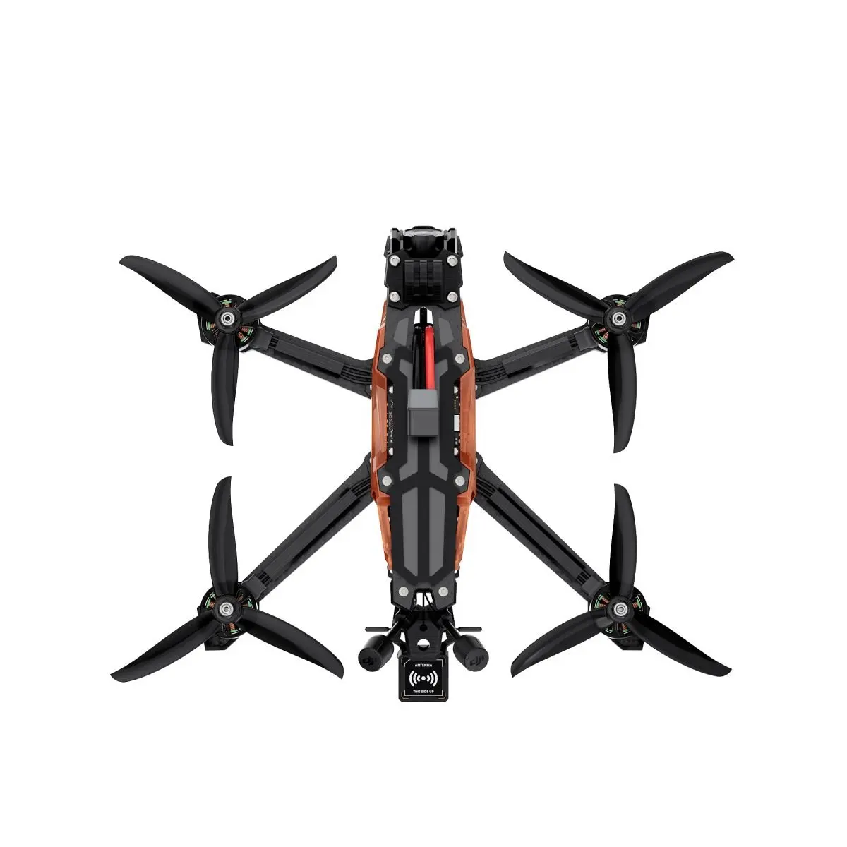 Фото GEPRC Vapor-X5 X6 D5 D6 DJI O3 O4 Pro Дрон PNP GEP-F722-HD V2 ICM42688 2407E 1750KV 6S XT60 NO VTX 428g±5g Для RC FPV Drone №1