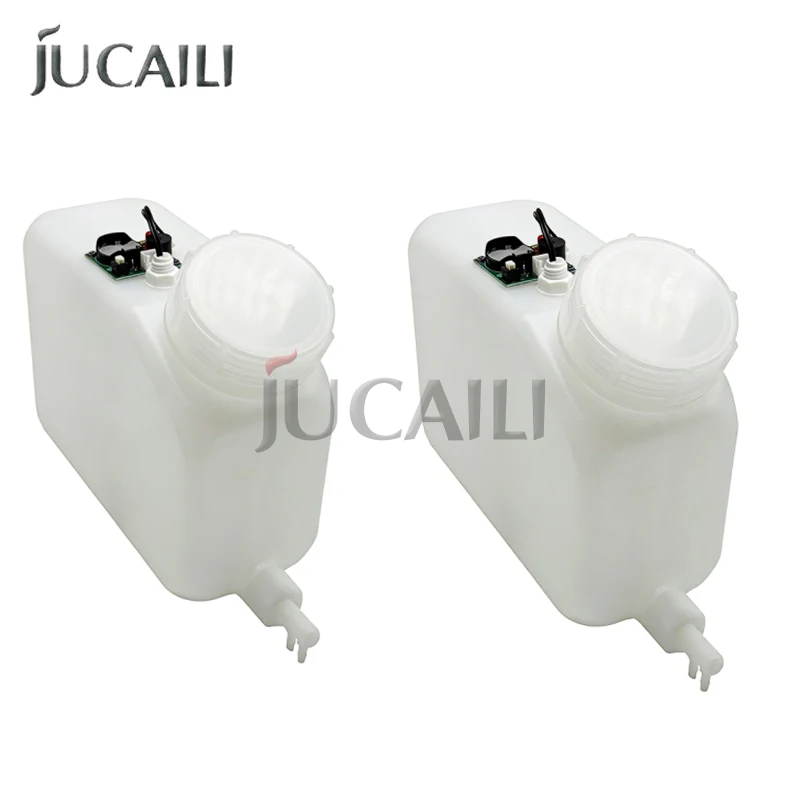 Фото Система непрерывной подачи чернил JUCAILI 1.5L с датчиком уровня и сигнализацией – СНПЧ для широкоформатных принтеров – Внешний резервуар №5