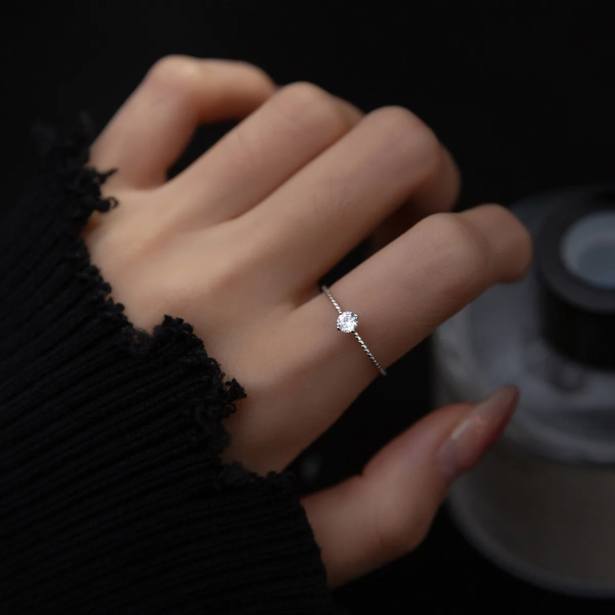 

Женское украшение для рук из серебра 925 пробы