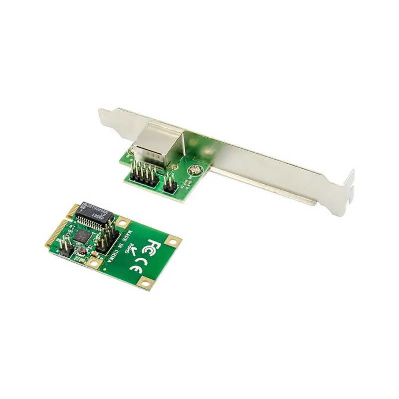 Mini PCI-E Gigabit Ethernet карта PCIe 1000M RJ45 LAN RTL8111F поддерживает AiKuai