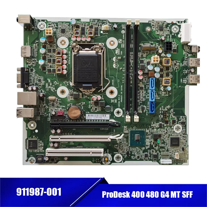 High Quality for HP  911987-001 911986-001 Desktop Mainboard  ProDesk 400 480 G4 MT SFF Pre-Shipment Test