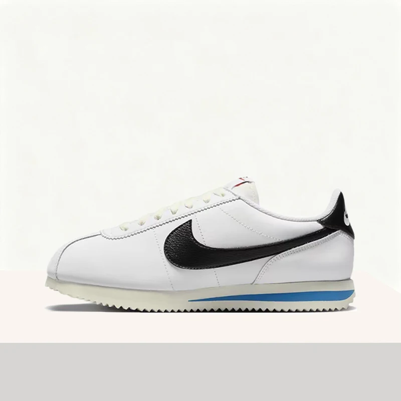 Фото Классические кроссовки Nike Cortez с амортизацией, легкие, прочные, для активного отдыха, повседневные, унисекс, модель DN1791-100 №1