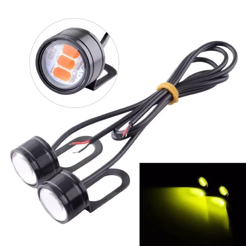 

2Pcs 5630 SMD LED Motorcycle Handlebar Spotlight Headlight Driving Light Lamp