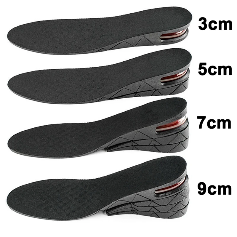 Variable Height Insoles: Elevator Shoe Inserts for Men and Women – Air Cushion Lifts Kits for Taller Insoles (3-9cm) Variable Height Insoles: Elevator Shoe Inserts for Men and Women – Air Cushion Lifts Kits for Taller Insoles (3-9cm)