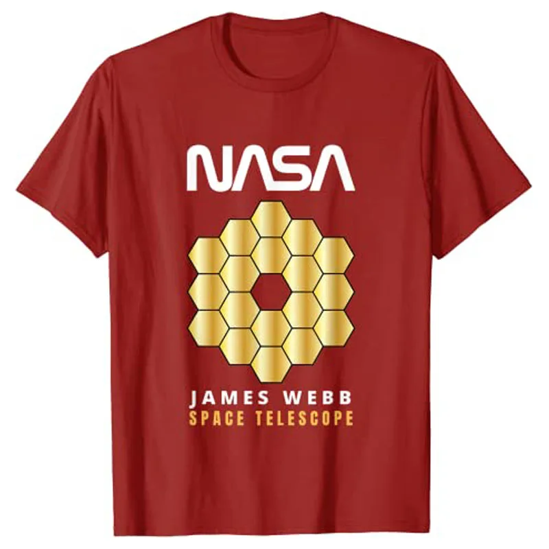 Космический телескоп Джеймс Webb | Футболка JWST для исследования Мужская одежда