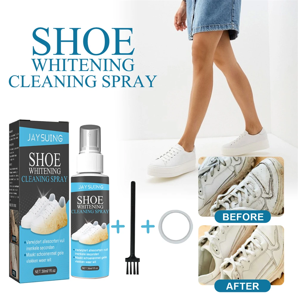 

Shoe Brightening Cleaner Small White Shoes Clean Stains Brightening Portable No-wash Cleaner Household Multi-functional Cleaner