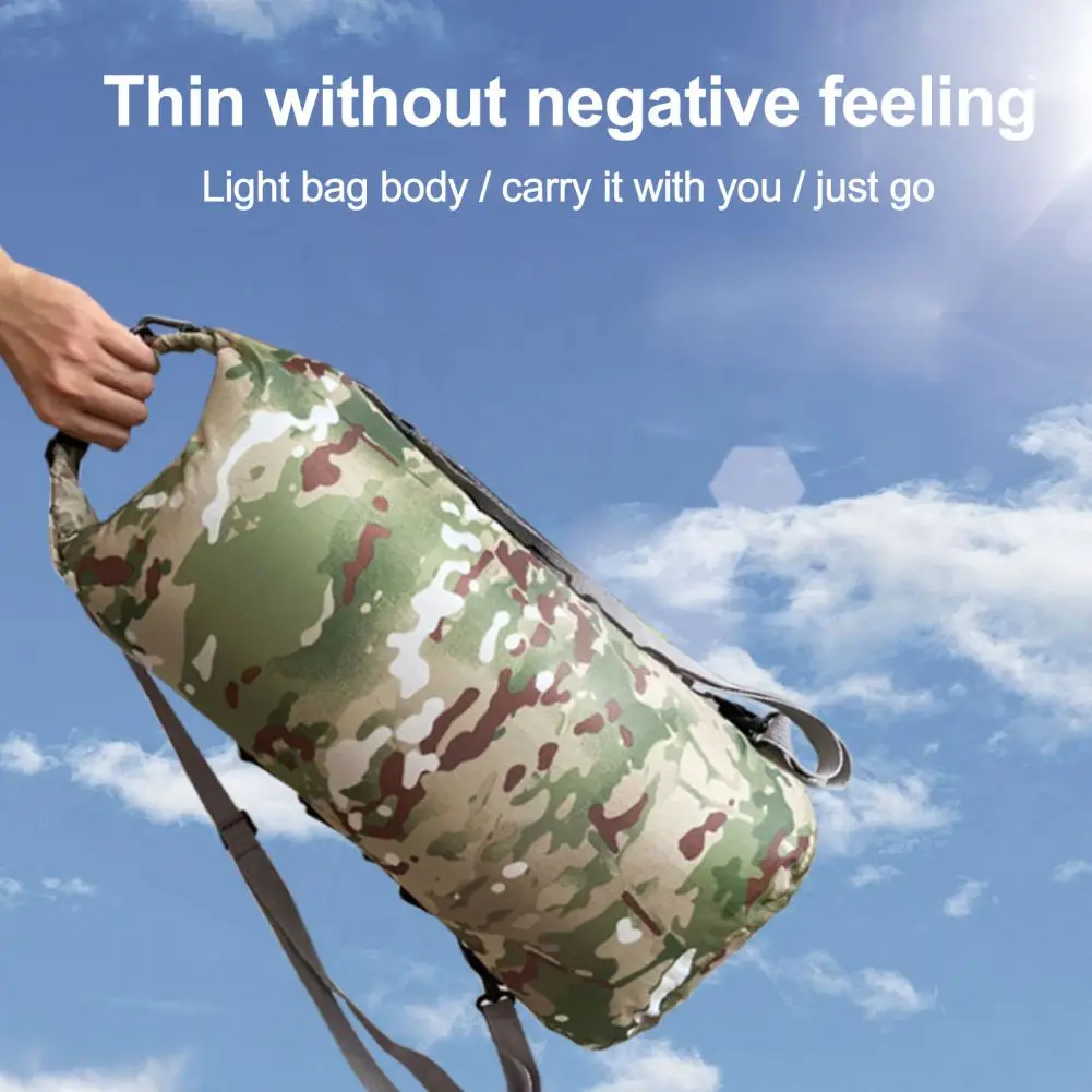 

Outdoor Sport Rafting Bag River Tracing Swiming Bucket Dry Bag Camouflage Waterproof Backpack Portable