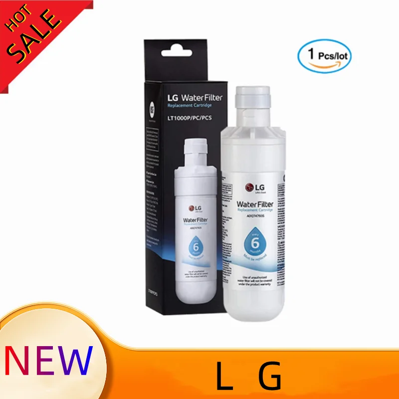 

Filtro de água para refrigerador lg lt1000p (1 pacote)