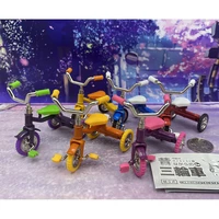 old tricycles childrens bicycles gashapon toys creative action figure model ornament doll accessories toys children gifts