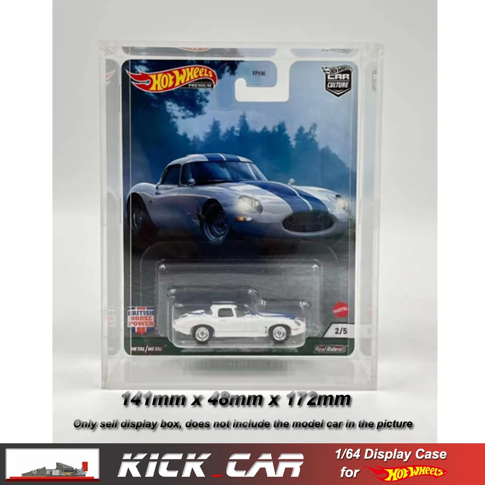 

Bob 1/64 Model Car Display Case For Hotwheels Collection Acrylic Transparent High Grade Display Box（without cars）