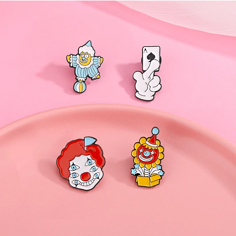 Мультяшный многоглазый клоун Джокер для мальчика волшебный покер кукла-клоун