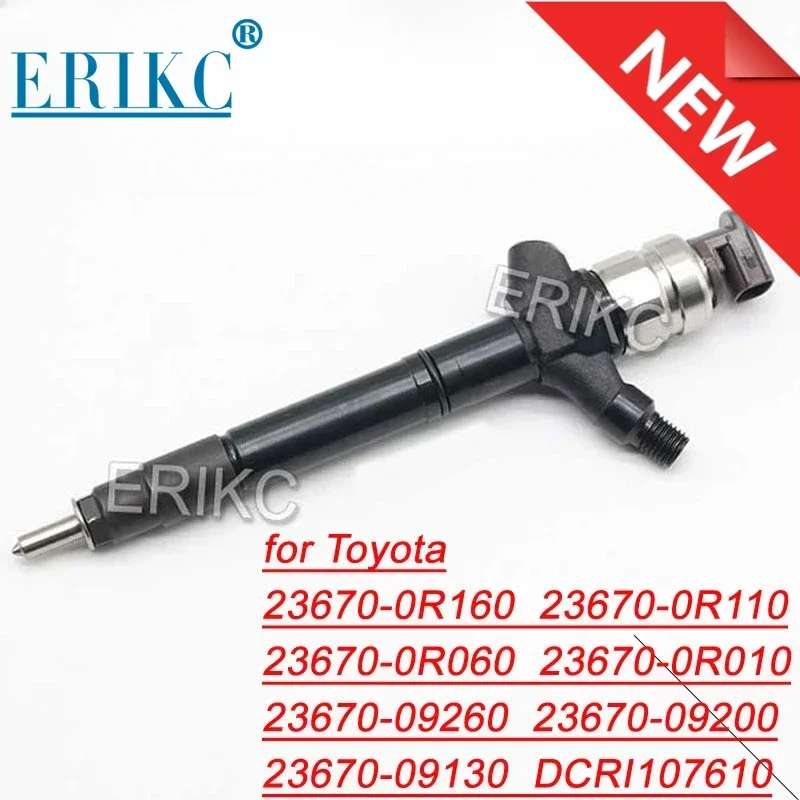 DCRI107610 FUEL INJECTOR 095000-7610 Diesel CR Injection Nozzle 095000-7611 FOR TOYOTA AVENSIS T25 2AD FTV DENSO 23670-0R160