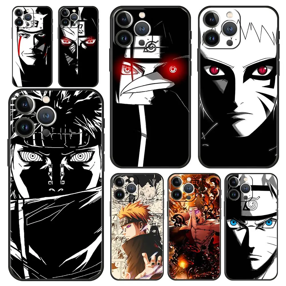 

Чехол для телефона Naruto Nagato Jiraiya Kakashi, силиконовый чехол для iPhone 11 12 13 Pro Max Mini X XR XS 7 8 Plus SE 2020