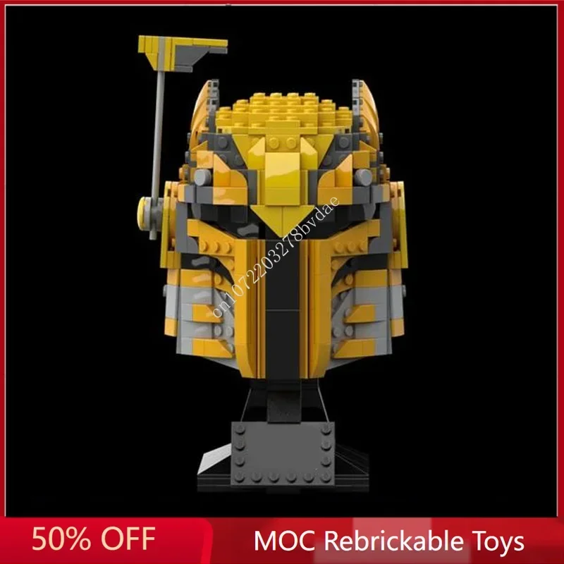 714 шт. Star Plan MOC шлем Ursa Wren MOC космический корабль боевая модель строительный блок архитектура образование сборная модель игрушки (art.: 3920cb37445ce) - 3920cb37445ce