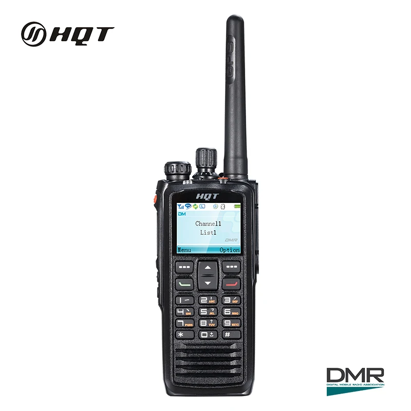 

High End 2 Way Radio Portable DMR Two Way Radio Military Digital Walkie Talkie