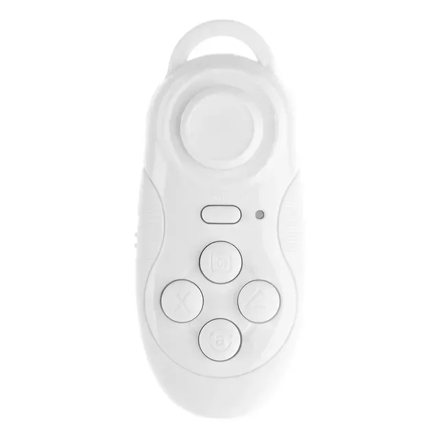 

NEW2023 Mini Bluetooth Gamepad Wireless V4.0 VR Controller Remote Pad Gamepad Rechargeable VR Vidoe Game Selfie Flip E-Book PPT